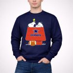 Cowboys Snoopy Woodstock Football Dallas Star House 3 Sweatshirt