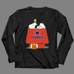 Cowboys Snoopy Woodstock Football Dallas Star House 4 Long Sleeves
