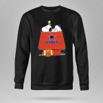 Cowboys Snoopy Woodstock Football Dallas Star House 9 Sweatshirt