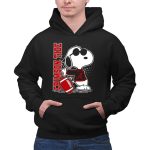 Crimson Tide Alabama Snoopy Football 2 Hoodie