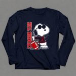 Crimson Tide Alabama Snoopy Football 6 Long Sleeves