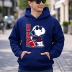 Crimson Tide Alabama Snoopy Football 8 Hoodie