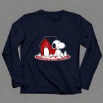 Crimson Tide Snoopy at Alabama Doghouse Fan Forever 6 Long Sleeves