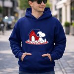 Crimson Tide Snoopy at Alabama Doghouse Fan Forever 8 Hoodie