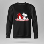 Crimson Tide Snoopy at Alabama Doghouse Fan Forever 9 Sweatshirt