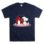 Crimson Tide Snoopy at Alabama Doghouse Fan Forever T Shirt 7
