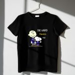 DIE HARD Baltimore Ravens Fan Snoopy Charlie Brown 1 T Shirt