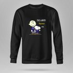DIE HARD Baltimore Ravens Fan Snoopy Charlie Brown 9 Sweatshirt