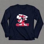 Dabbing Snoopy Wear Kansas City Chiefs 6 Long Sleeves