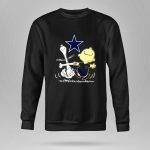 Dallas Cowboys Peanuts Snoopy And Charlie Brown Dancing Star 9 Sweatshirt