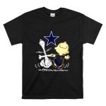 Dallas Cowboys Peanuts Snoopy And Charlie Brown Dancing Star T Shirt 6