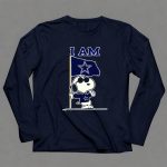 Dallas Cowboys Snoopy I Am Football Fan 6 Long Sleeves