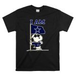 Dallas Cowboys Snoopy I Am Football Fan T Shirt 6