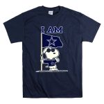 Dallas Cowboys Snoopy I Am Football Fan T Shirt 7