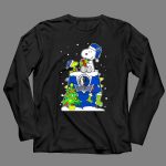 Dallas Mavericks Merry Christmas Snoopy Peanuts Holiday Celebration 4 Long Sleeves
