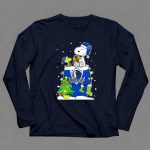 Dallas Mavericks Merry Christmas Snoopy Peanuts Holiday Celebration 6 Long Sleeves