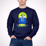 Dallas Mavericks Snoopy Halloween Doghouse Moon Pumpkins 3 Sweatshirt
