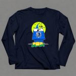 Dallas Mavericks Snoopy Halloween Doghouse Moon Pumpkins 6 Long Sleeves