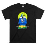 Dallas Mavericks Snoopy Halloween Doghouse Moon Pumpkins T Shirt 6