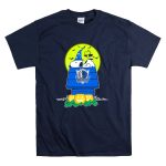 Dallas Mavericks Snoopy Halloween Doghouse Moon Pumpkins T Shirt 7