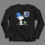 Dallas Mavericks Snoopy and Woodstock Pilgrim Hats 4 Long Sleeves