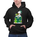 Dallas Stars Christmas With Snoopy And Woodstock Holiday Scene 2 Hoodie.jpg