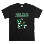 Dallas Stars Here We Go Stars Charlie Brown Snoopy And Woodstock T Shirt 6.jpg