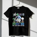 Dallas Stars Mavericks Texas Rangers Dallas Cowboys Snoopy 1 T Shirt