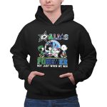 Dallas Stars Mavericks Texas Rangers Dallas Cowboys Snoopy 2 Hoodie