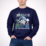 Dallas Stars Mavericks Texas Rangers Dallas Cowboys Snoopy 3 Sweatshirt
