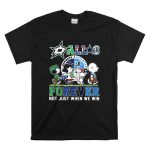 Dallas Stars Mavericks Texas Rangers Dallas Cowboys Snoopy T Shirt 6