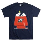Dallas Stars Snoopy Hockey Doghouse T Shirt 7.jpg