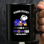 Damn Right I Am a Bears Fan Now and Forever Snoopy Chicago Bears 3 mug.jpg