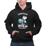 Damn Right I Am a Philadelphia Eagles Fan Now and Forever Snoopy 2 Hoodie