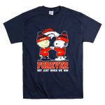 Denver Broncos Charlie Brown and Snoopy Forever Not Just When We Win T Shirt 7