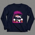 Denver Broncos Peanuts characters in October we wear pink 6 Long Sleeves