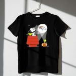 Denver Broncos Snoopy And Woodstock Football Night Scene 1 T Shirt