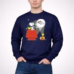 Denver Broncos Snoopy And Woodstock Football Night Scene 3 Sweatshirt