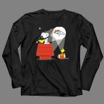 Denver Broncos Snoopy And Woodstock Football Night Scene 4 Long Sleeves