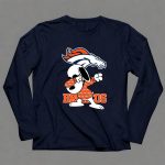 Denver Broncos Snoopy Dabbing Broncos 1 6 Long Sleeves