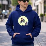 Denver Broncos Snoopy Et Moon Ride 8 Hoodie