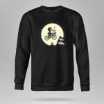 Denver Broncos Snoopy Et Moon Ride 9 Sweatshirt
