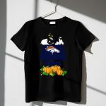 Denver Broncos Snoopy Halloween Pumpkin House 1 T Shirt