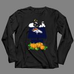 Denver Broncos Snoopy Halloween Pumpkin House 4 Long Sleeves