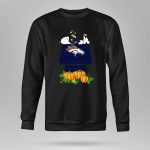 Denver Broncos Snoopy Halloween Pumpkin House 9 Sweatshirt