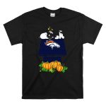 Denver Broncos Snoopy Halloween Pumpkin House T Shirt 6