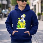 Denver Nuggets Snoopy Christmas Holiday Peanuts Basketball Fan 8 Hoodie