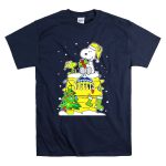 Denver Nuggets Snoopy Christmas Holiday Peanuts Basketball Fan T Shirt 7
