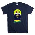 Denver Nuggets Snoopy Halloween Peanuts Doghouse Pumpkins Moon T Shirt 7