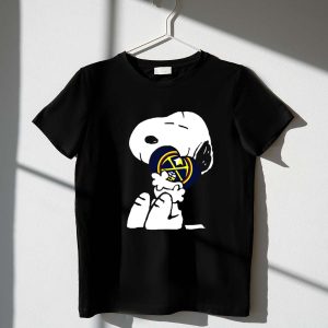 Denver Nuggets Snoopy Hugging Basketball 1 T Shirt
